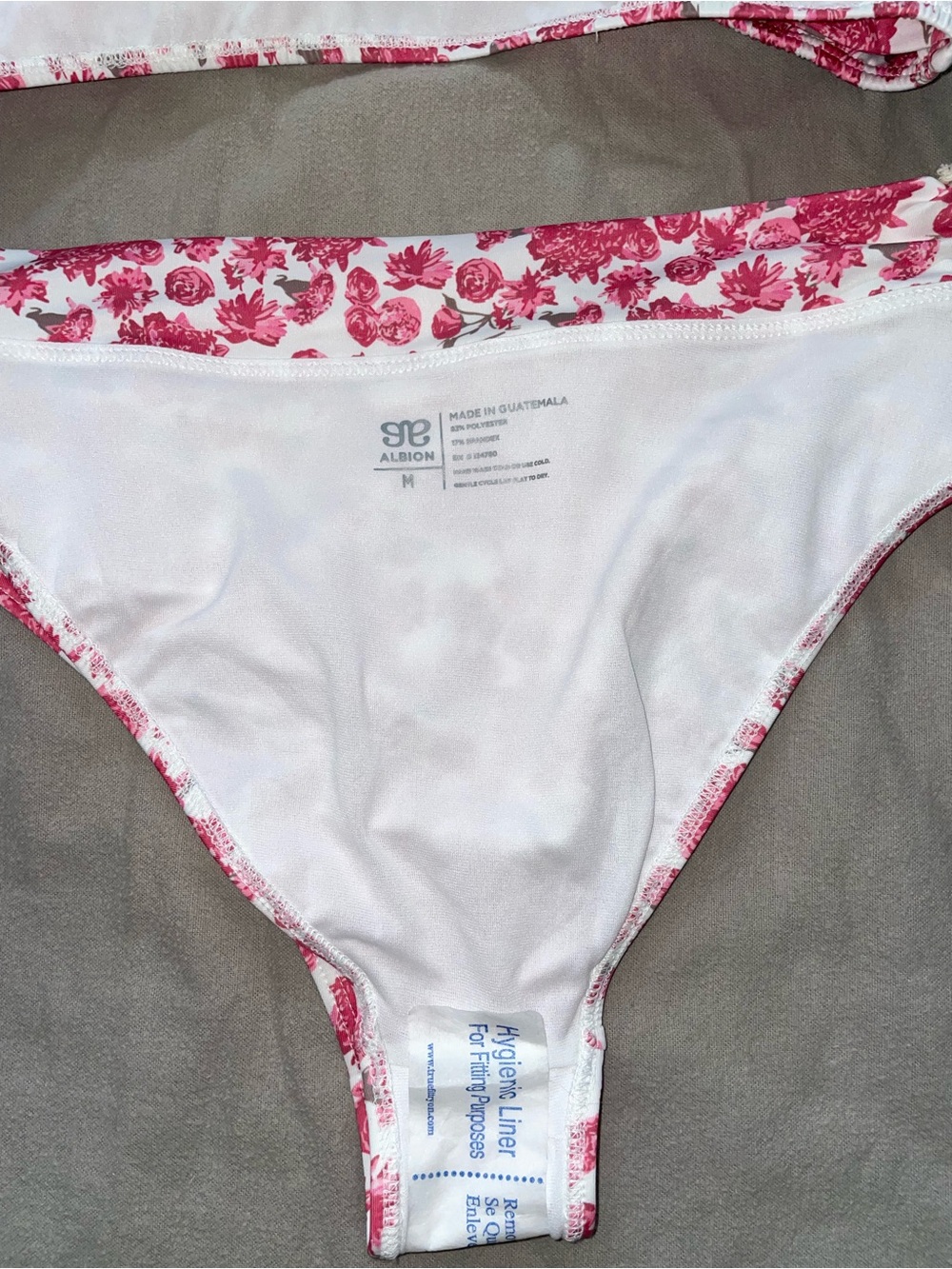 Albion Swim NEW NWT Women’s Athena Floral Bikini Set Almost Cheeky Midi Bottom - Picture 14 of 15